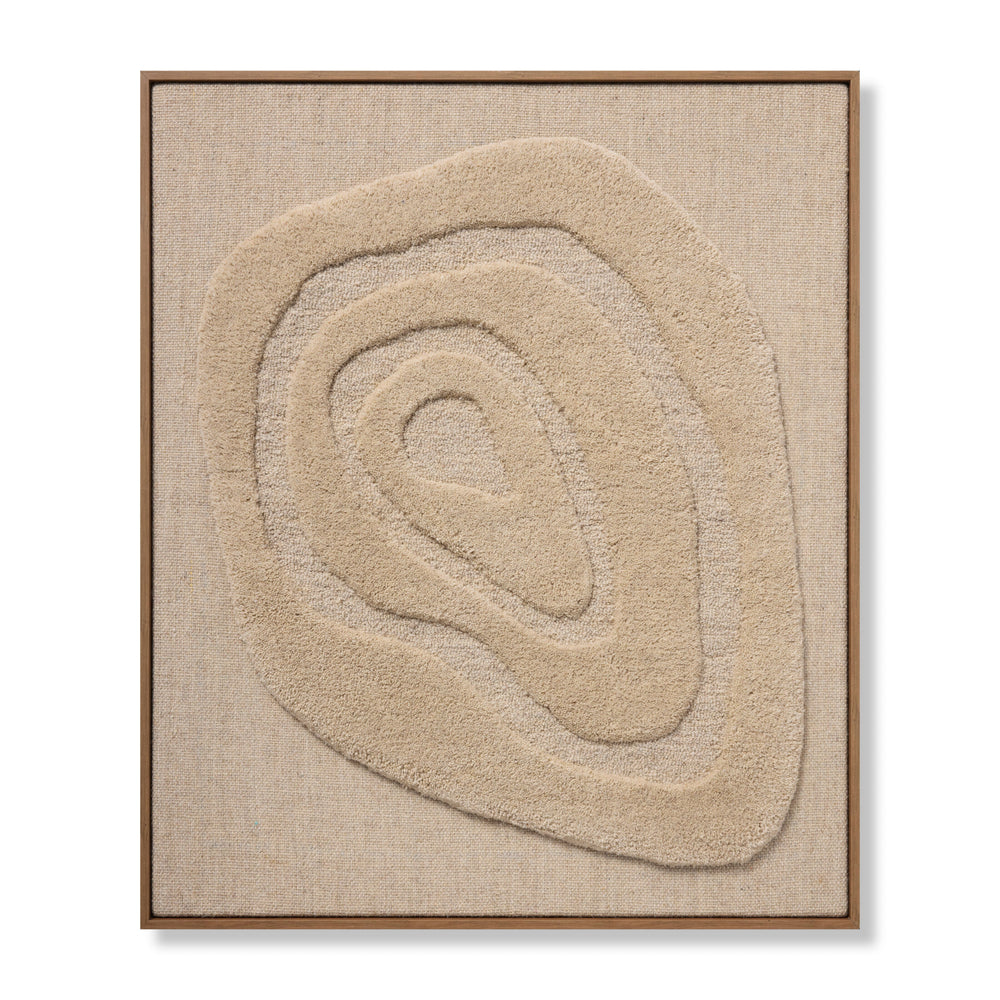 Oyster Of My Eye Beige / Beige Wall Art (OYSTE)