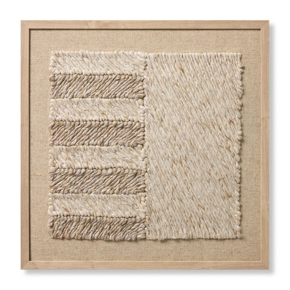 Bandera Beige / Ivory Wall Art (BANDE)