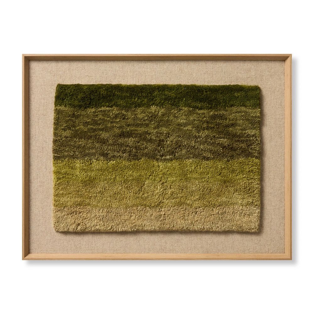Pacifico Green / Beige Wall Art (PACIF)
