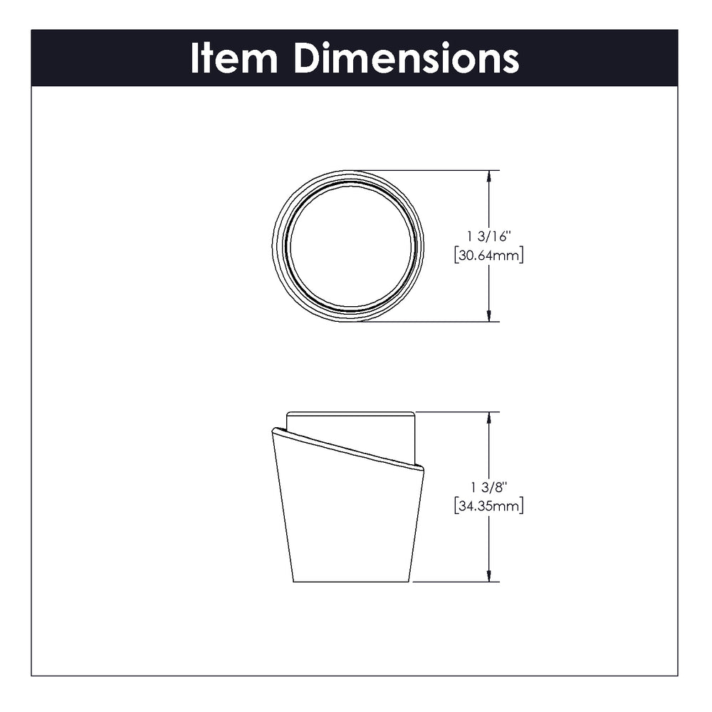 Firenze Conical Knob