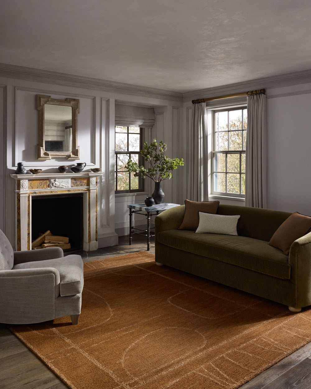 Bar-03 Barrow Clay / Tapis naturel
