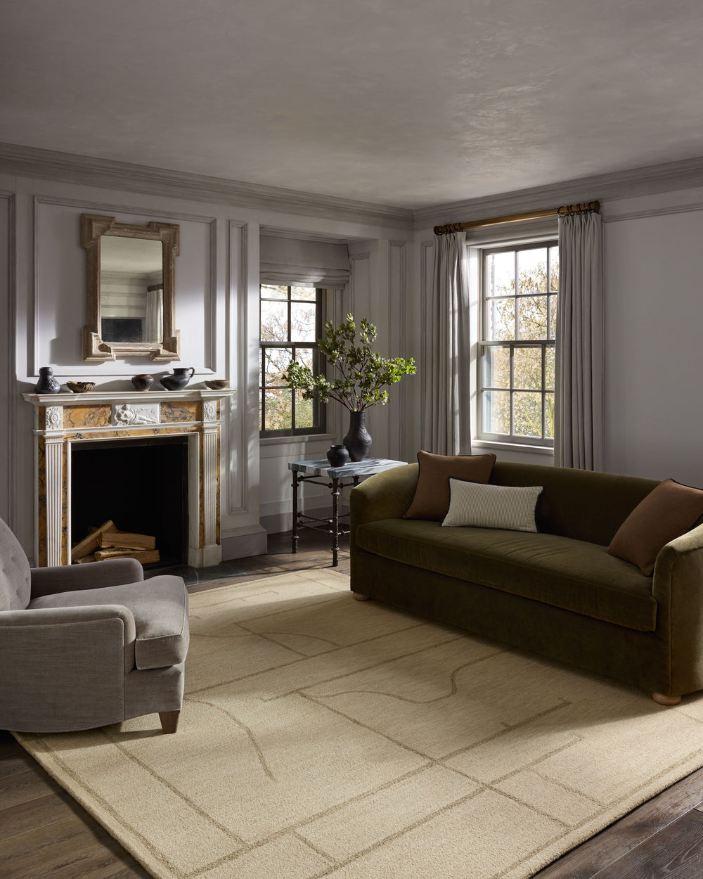 Bar-05 Barrow Ivory / Taupe Raule