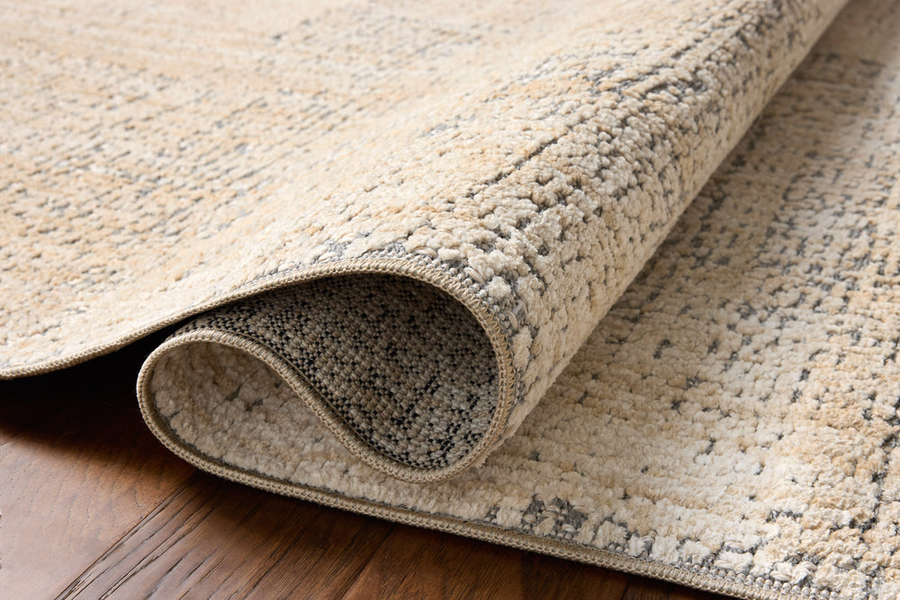 Tapis Bexley Naturel / Ardoise (BEX-03)