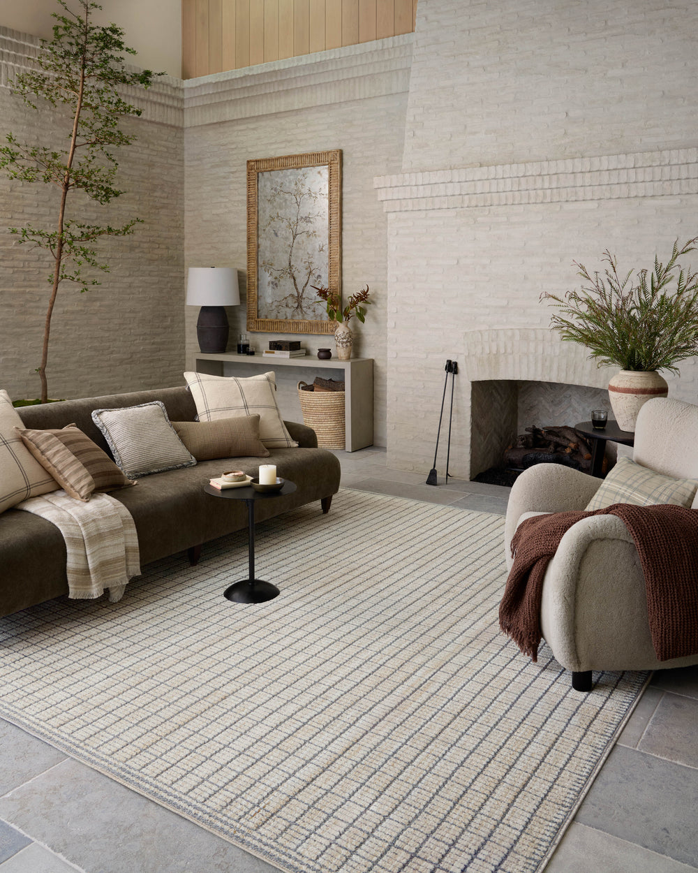 Bexley Slate / Natural Rug (BEX-04)