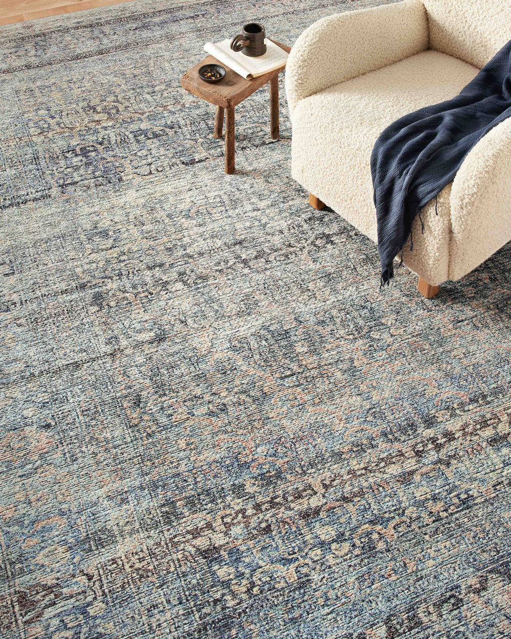 Billie Denim / Blush Rug (BIL-05)