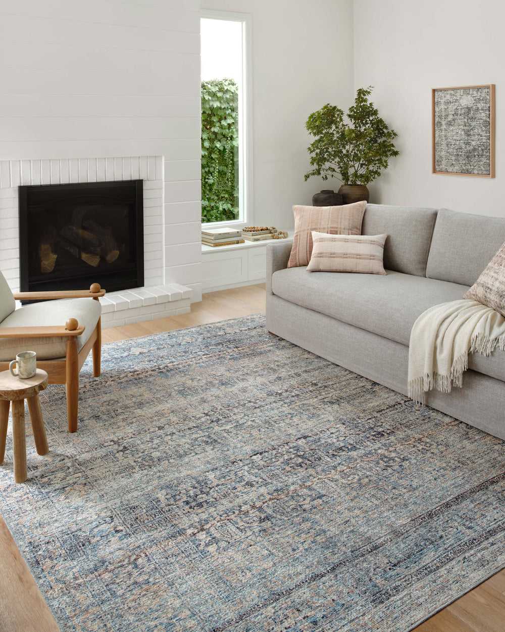 Billie Denim / Blush Rug (BIL-05)