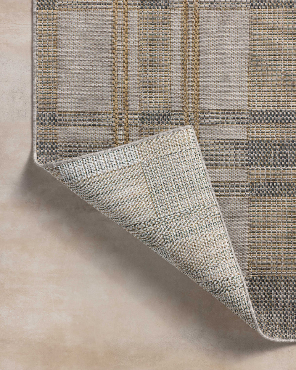 BIR-05 Birch Bone/Gold Rug