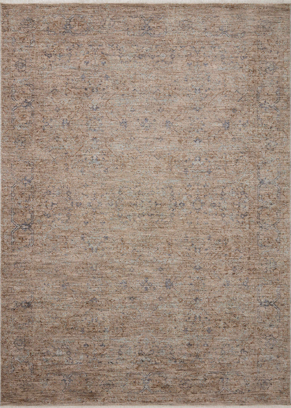 Blake Taupe / Blue Rug (BLA-03)
