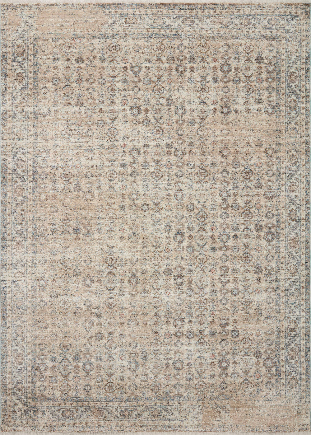 Blake Beige / Denim Rug (BLA-04)