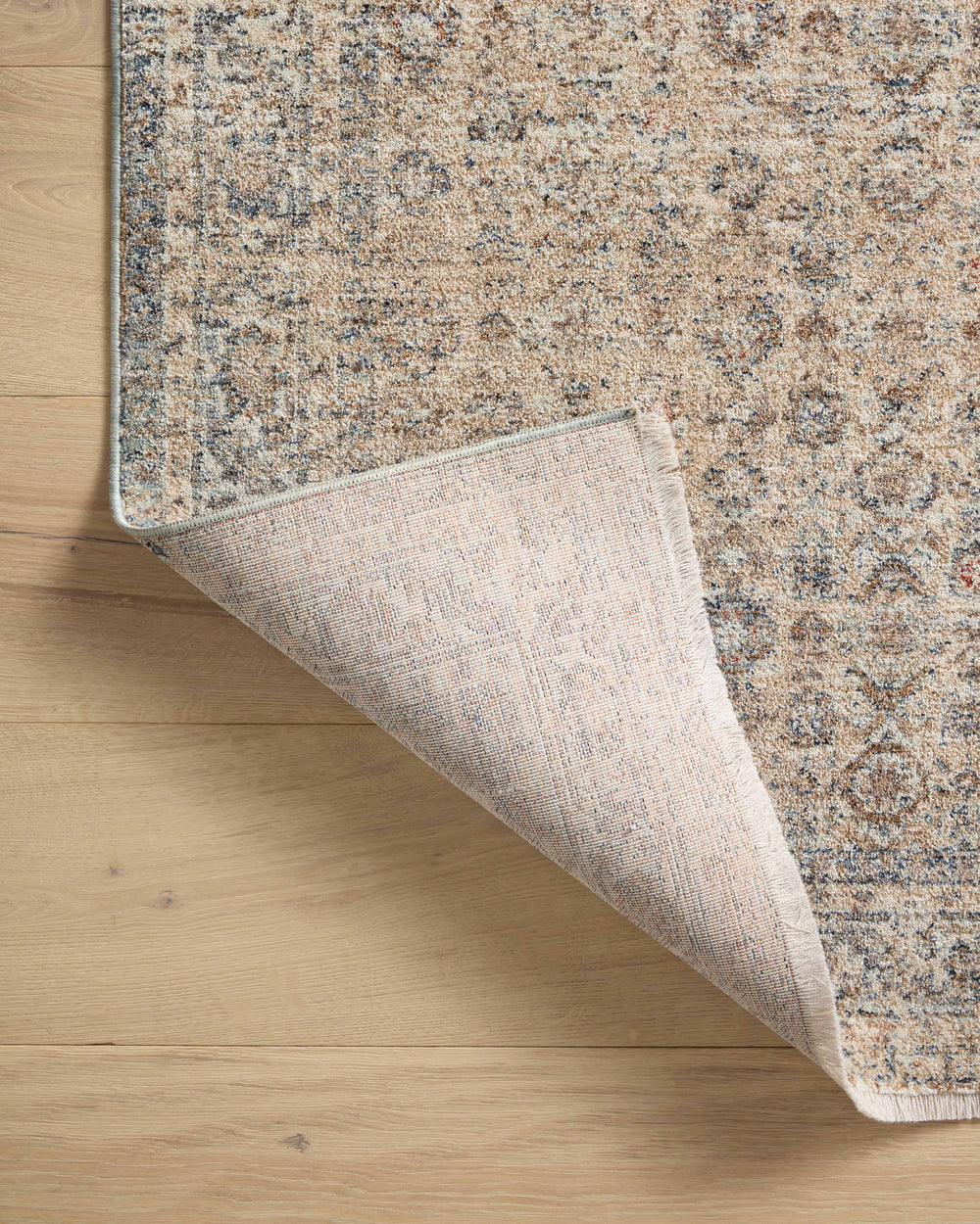Blake Beige / Denim Rug (BLA-04)