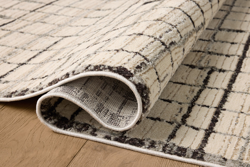 Bleecker Ivory / Charcoal Rug (BLE-01)