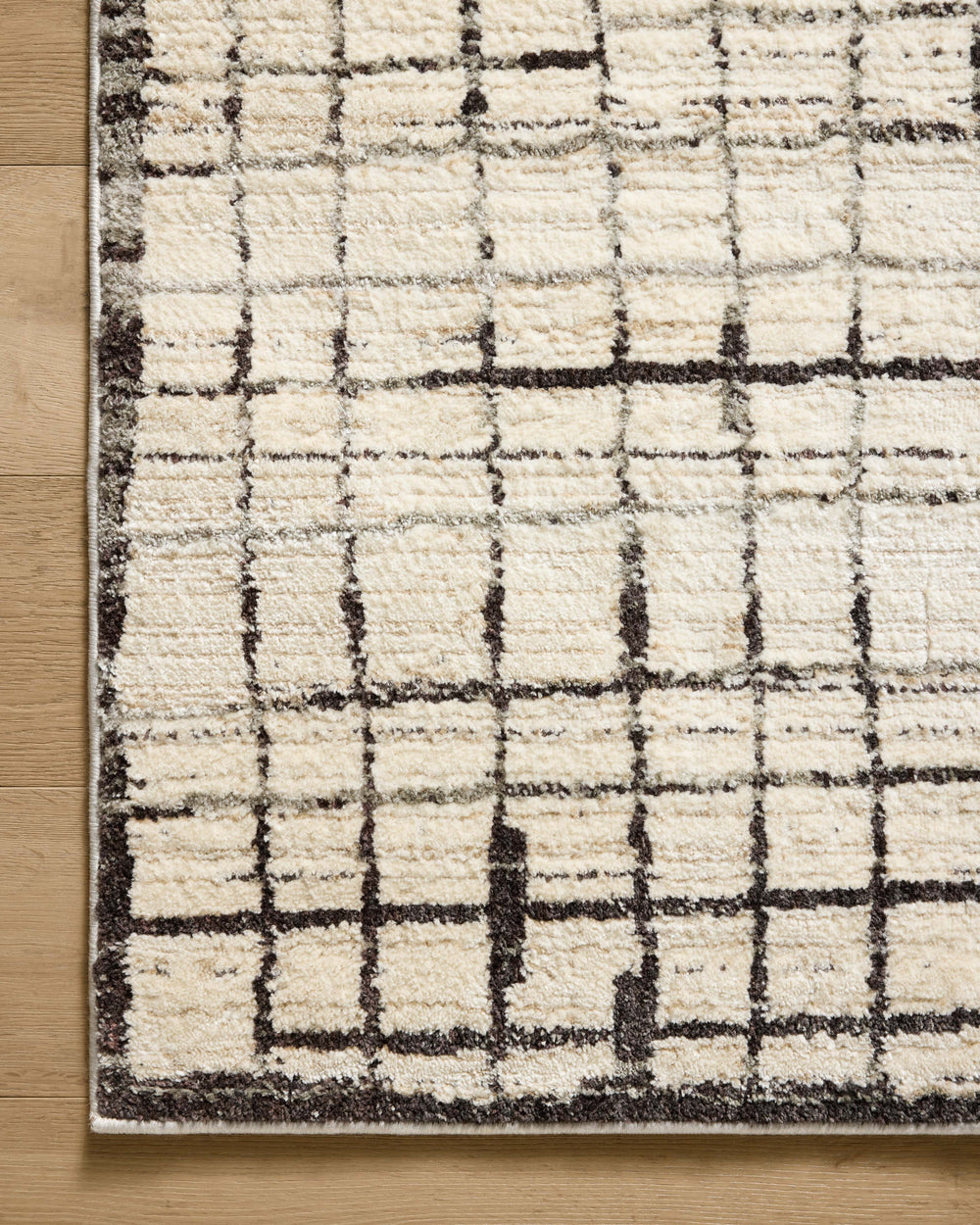 Bleecker Ivory / Charcoal Rug (BLE-01)
