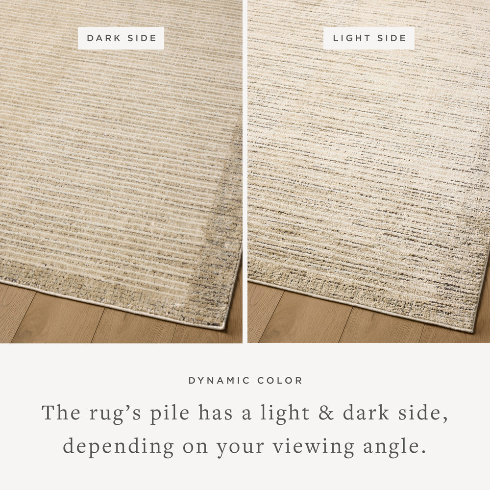Bleecker Sand / Charcoal Rug (BLE-02)
