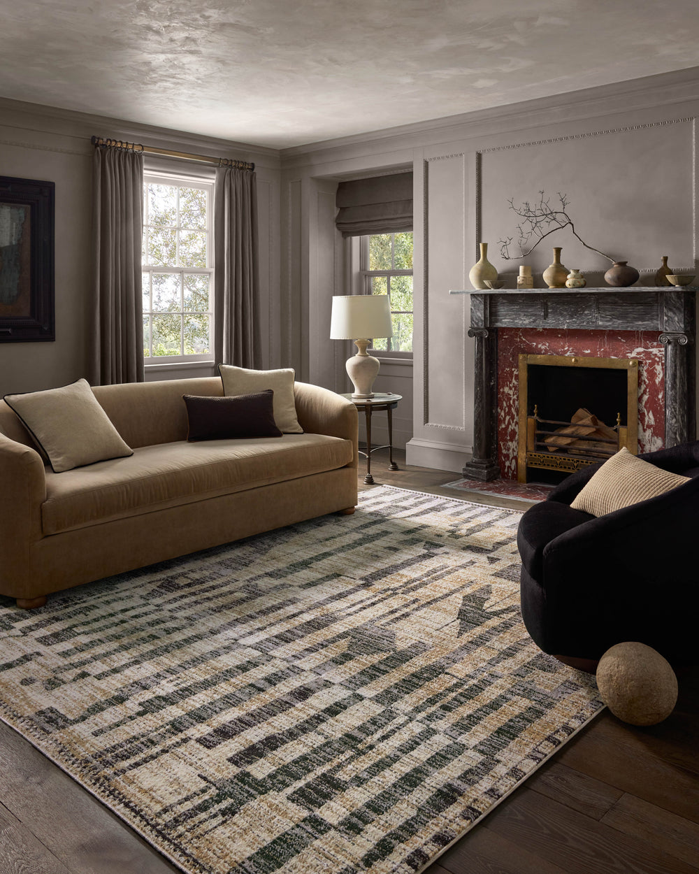 Bleecker Beige / Stone Rug (BLE-03)