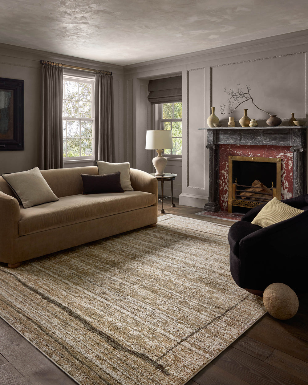 Bleecker Natural / Charcoal Rug (BLE-05)