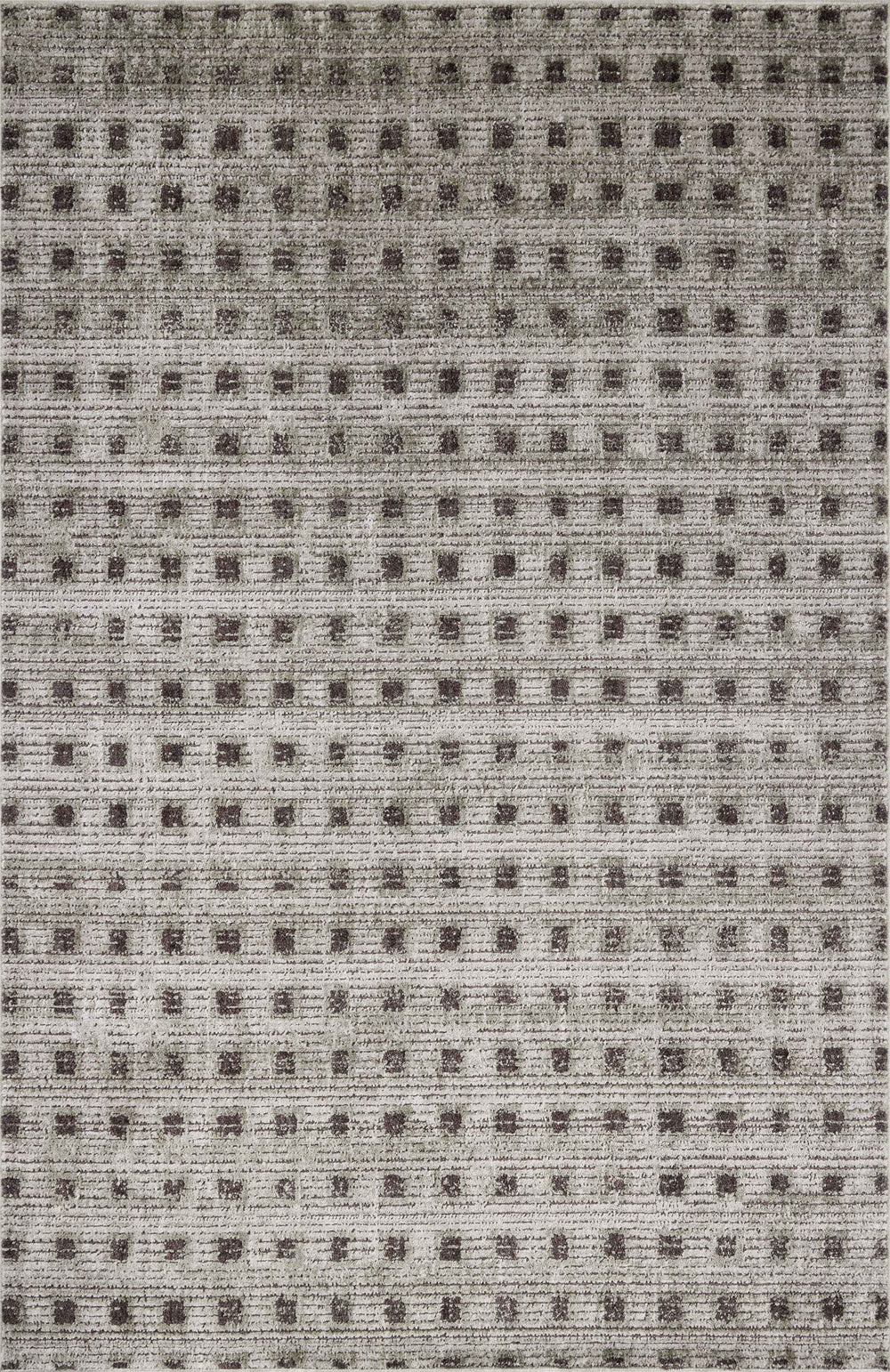 BLE-06 Bleecker Silver / Charcoal Tapis