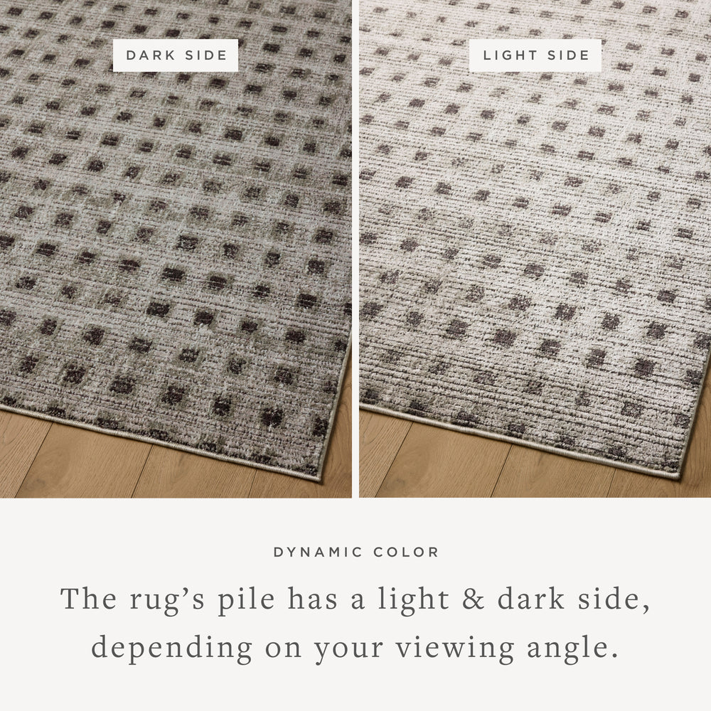 BLE-06 Bleecker Silver / Charcoal Tapis