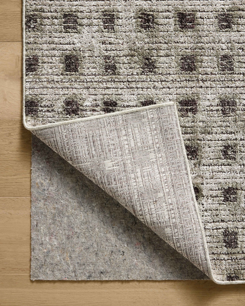 BLE-06 Bleecker Silver / Charcoal Tapis