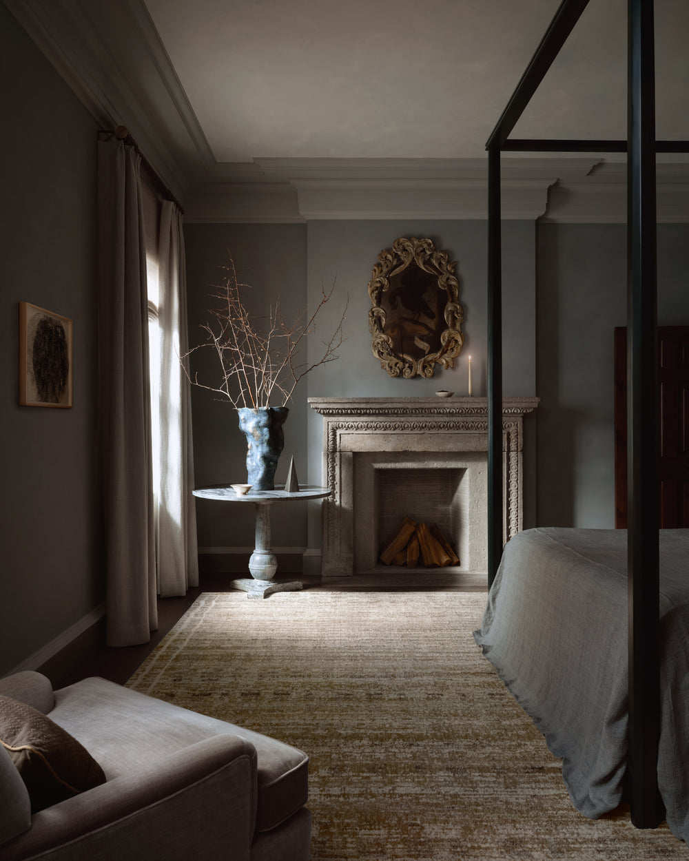 Bleecker Khaki / Natural Rug (BLE-07)