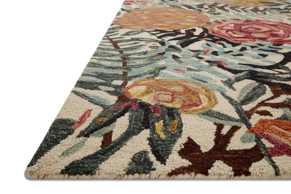 Belladonna Ivory / Lagoon Rug (BLM-02)