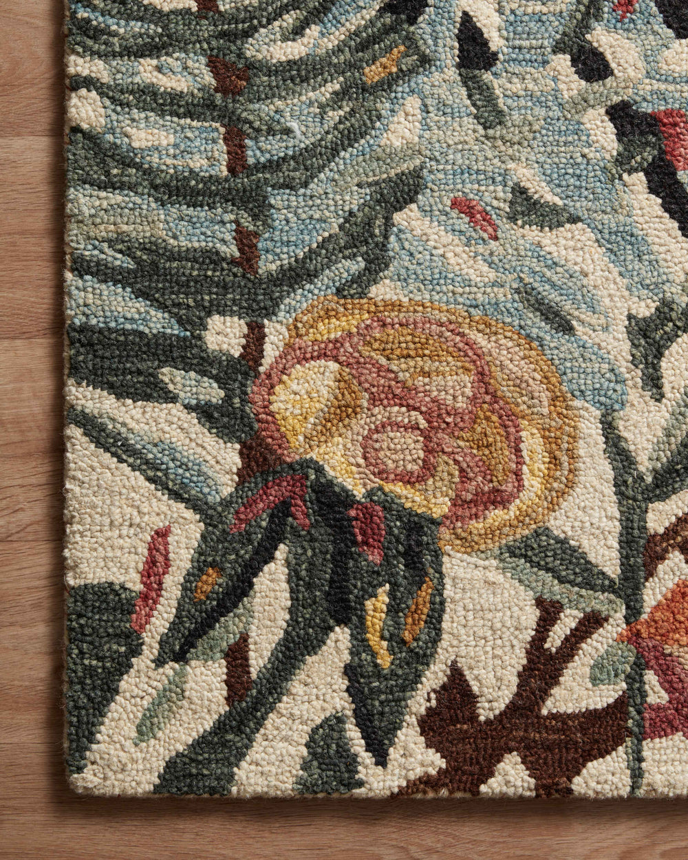 Belladonna Ivory / Lagoon Rug (BLM-02)