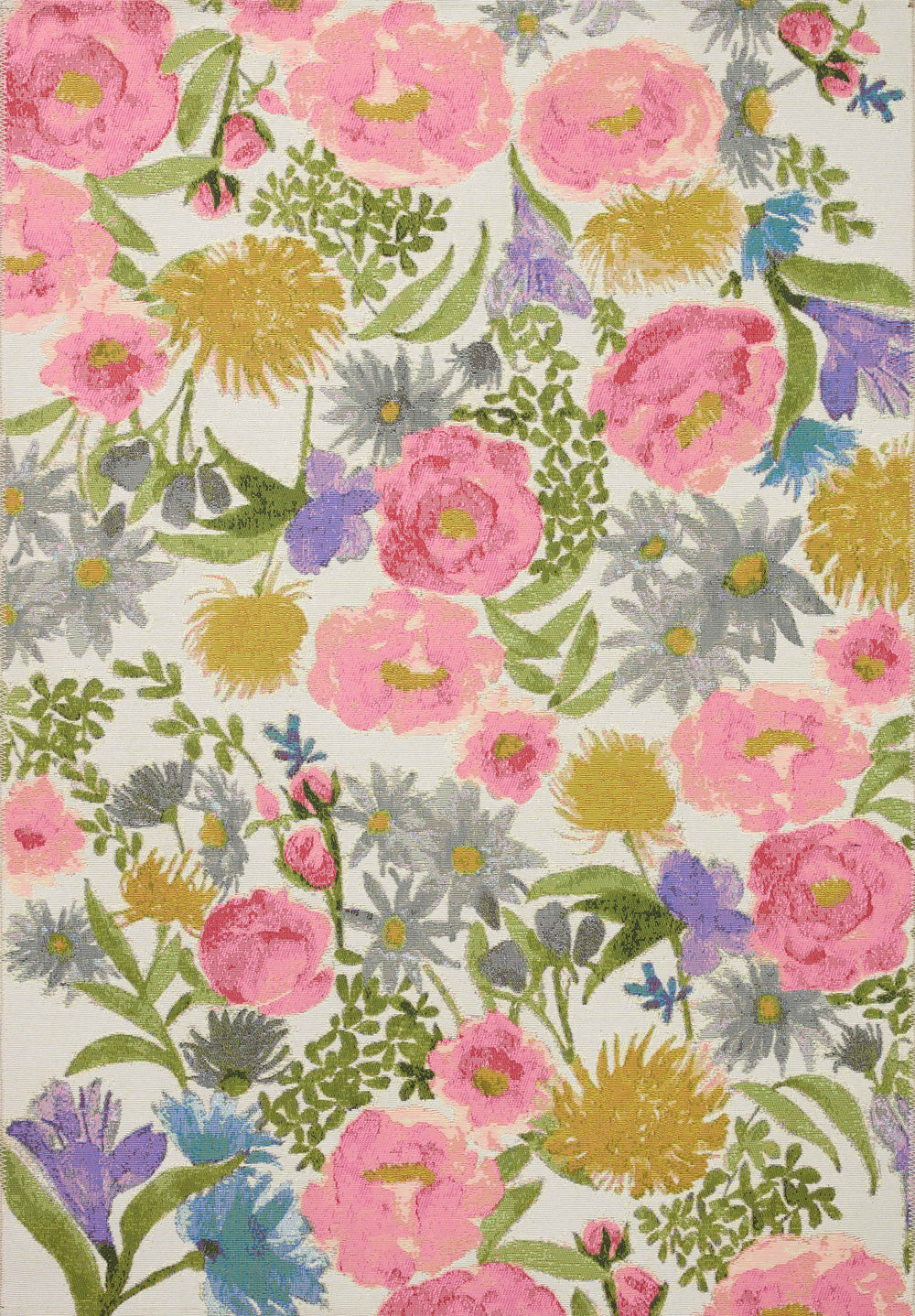 BOT-01 Loloi Botanical Ivory / Multi Rug