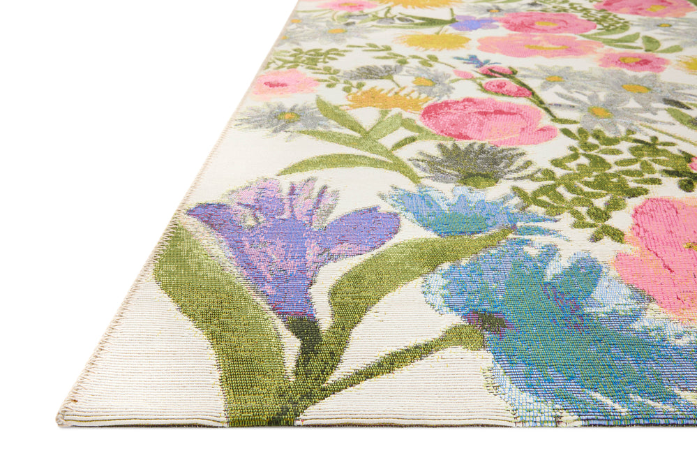 BOT-01 Loloi Botanical Ivory / Multi Rug