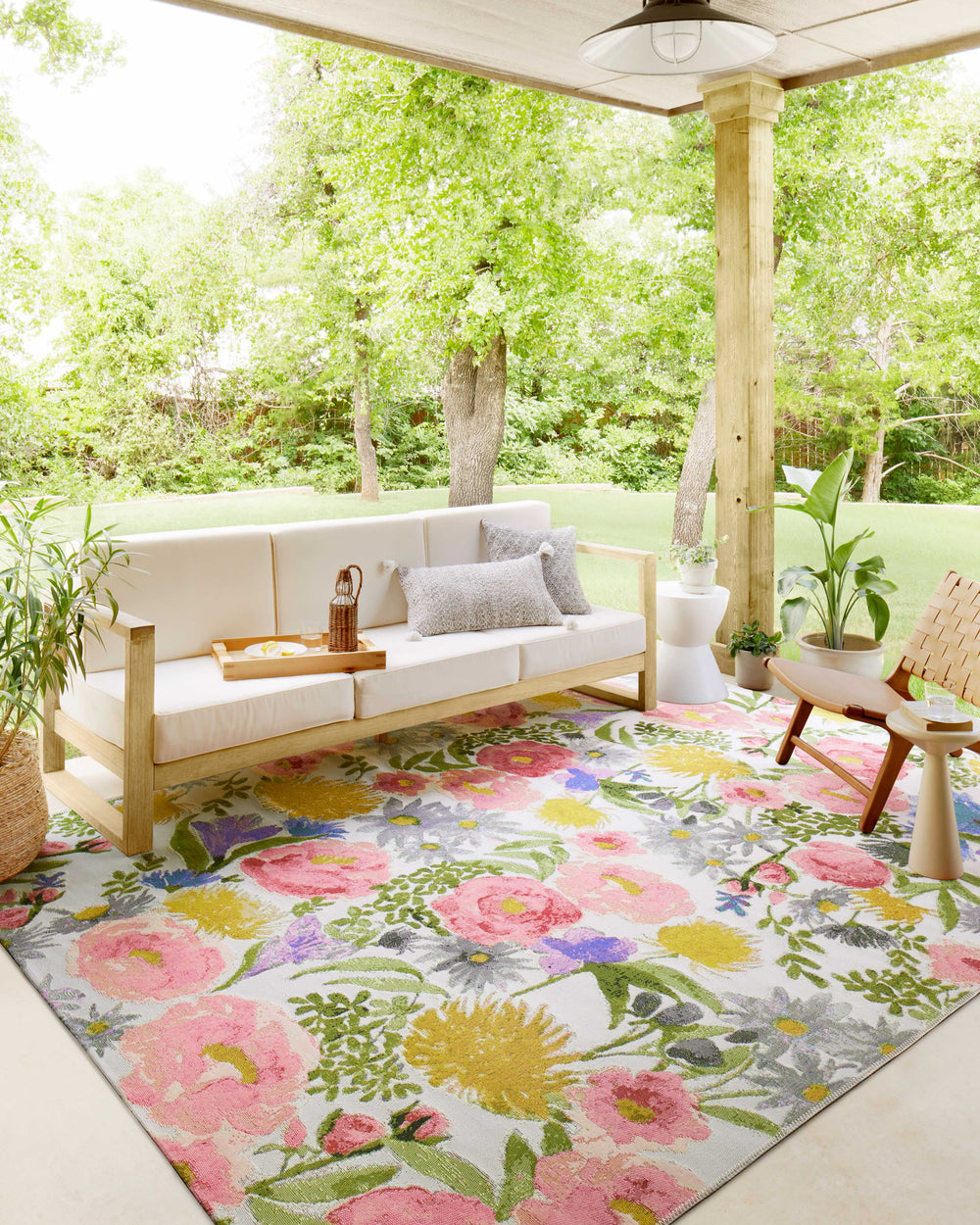 Botanical Ivory / Multi Rug (BOT-01)