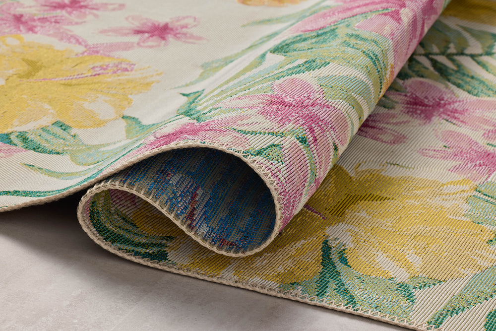 Botanical Ivory / Sunrise Rug (BOT-03)
