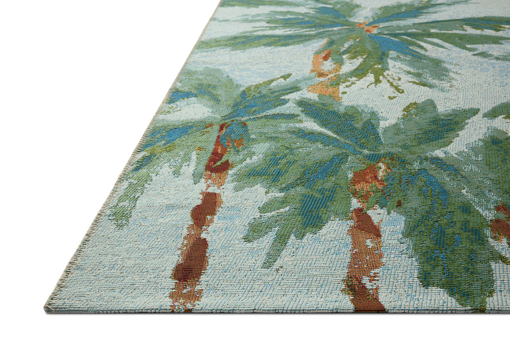 BOT-04 Botanical Sky/Green Rug