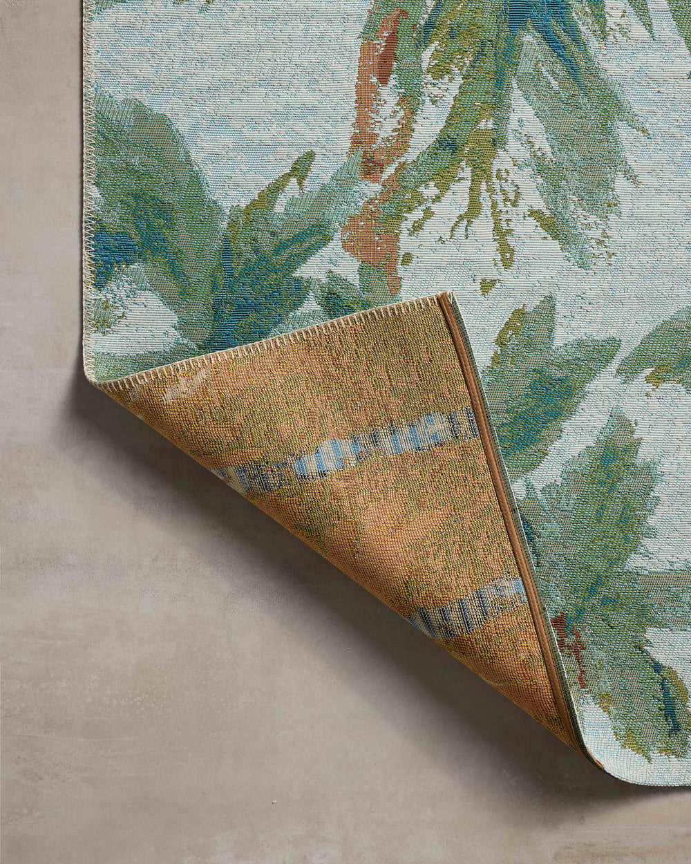 BOT-04 Botanical Sky/Green Rug