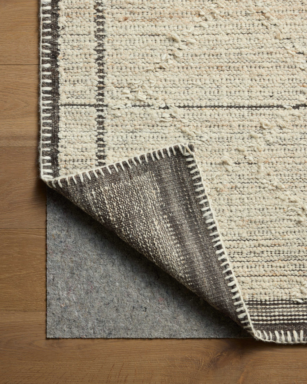 Tapis Bowie Ivoire / Moka (BOE-01)