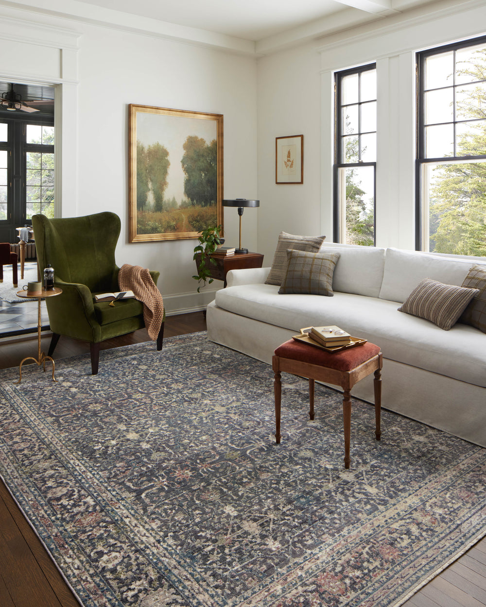 Bradbury Midnight  / Multi Rug (BRU-01)