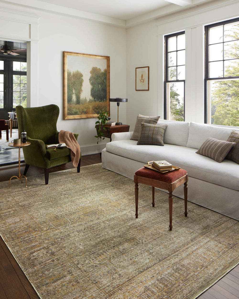 Bradbury Dove / Gold Rug (BRU-02)