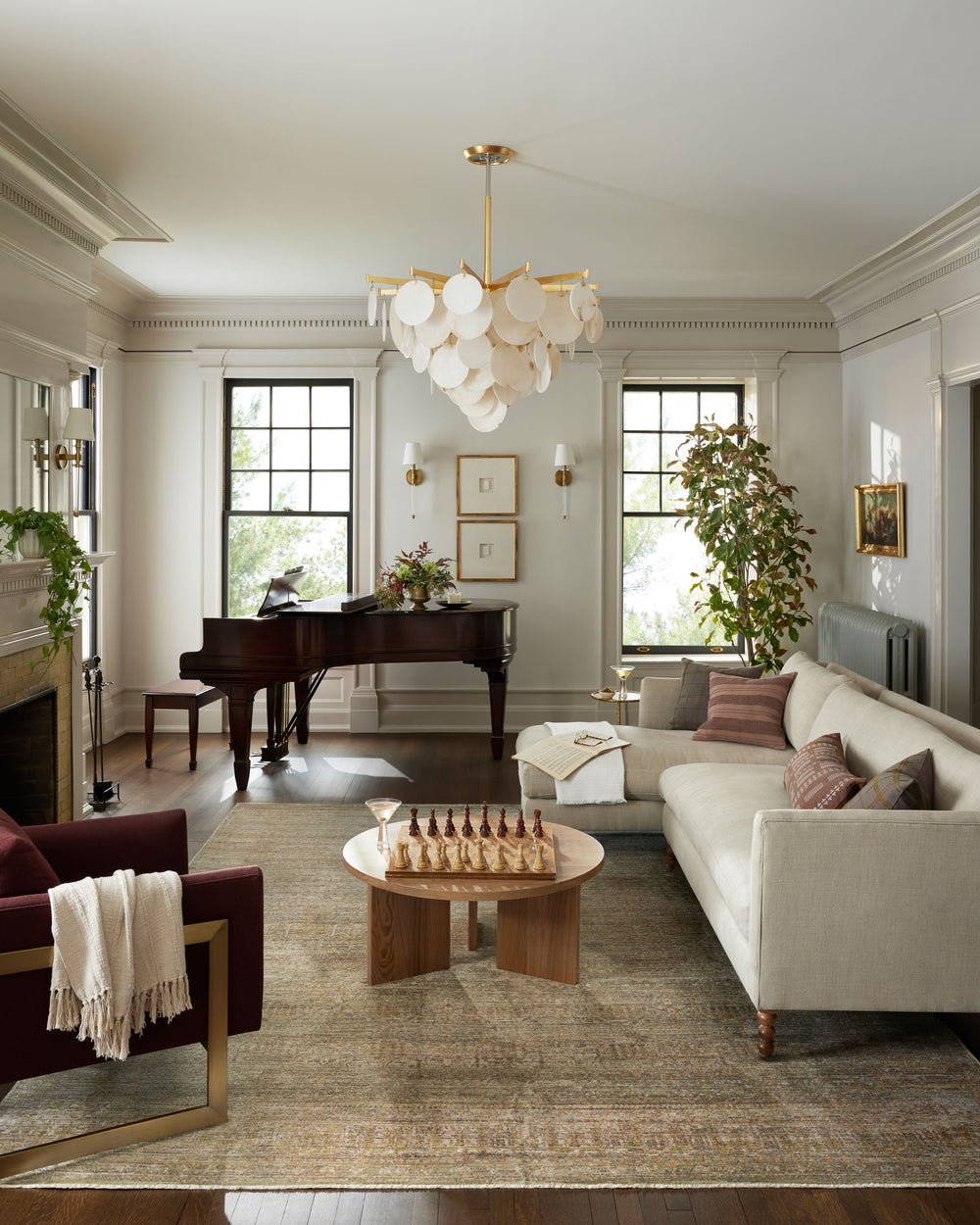 Bradbury Dove / Gold Rug (BRU-02)