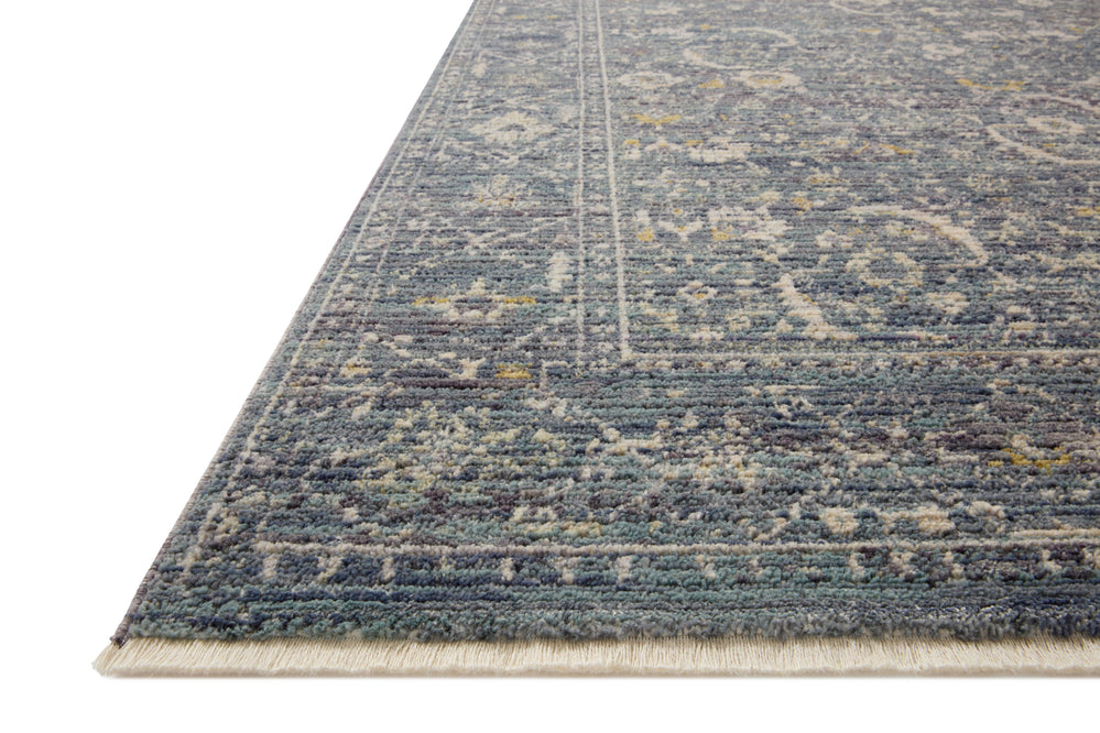 Bru-03 Loloi Bradbury Ocean / Gold Rug