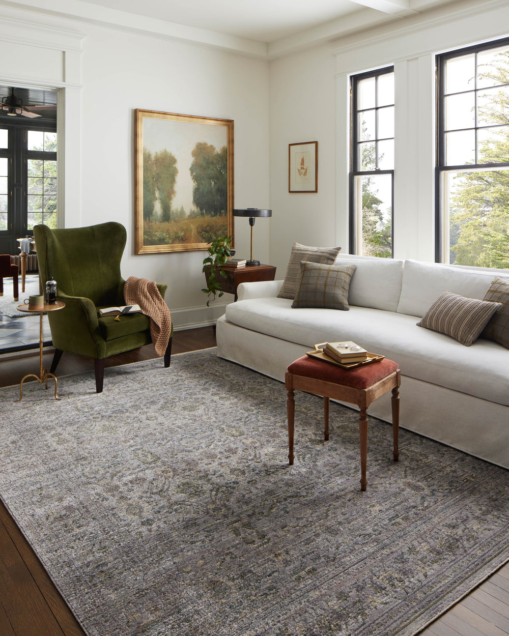 Bradbury Grey / Multi Rug (BRU-04)