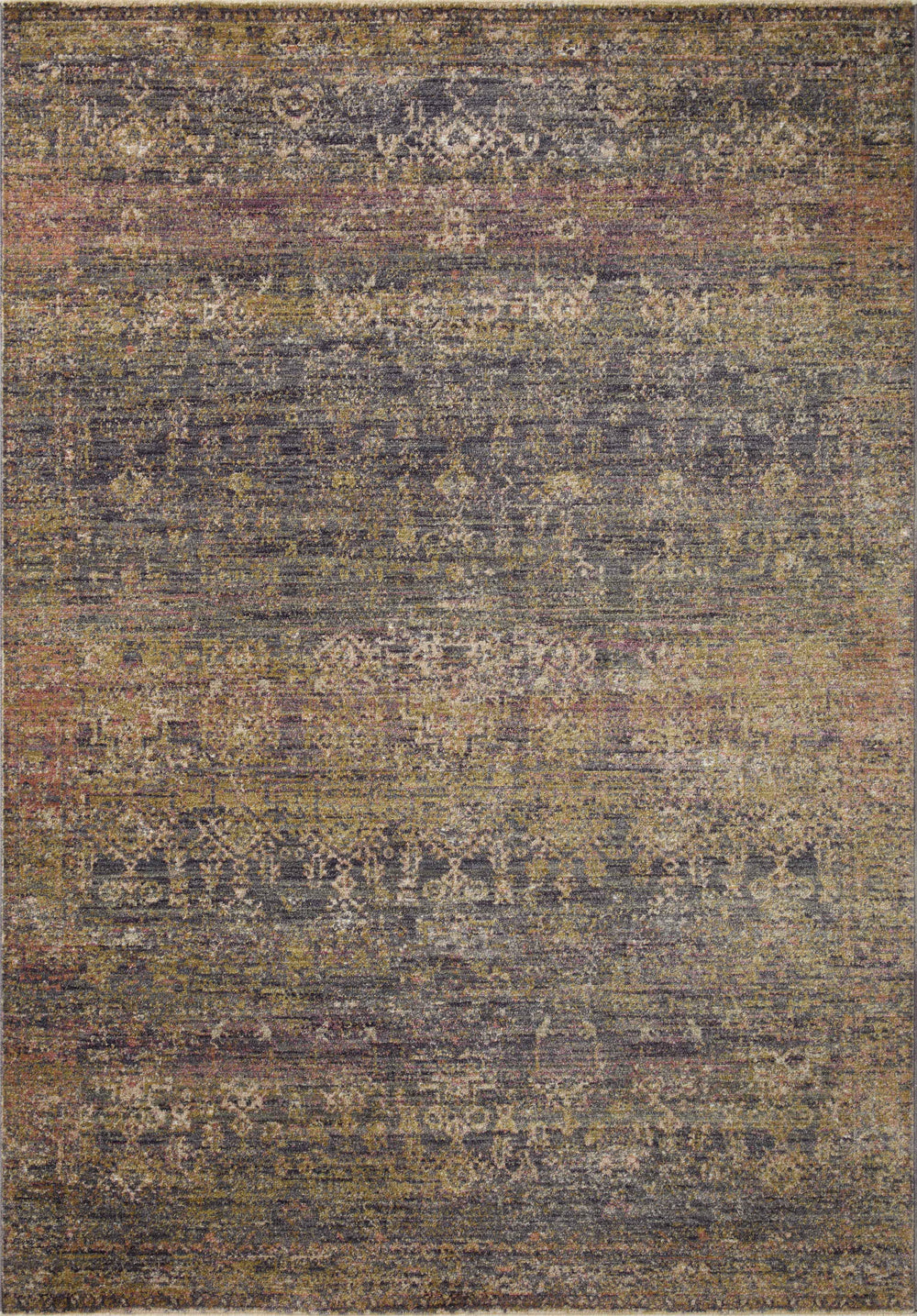 Bru-05 Loloi Bradbury Ink / Multi Rug
