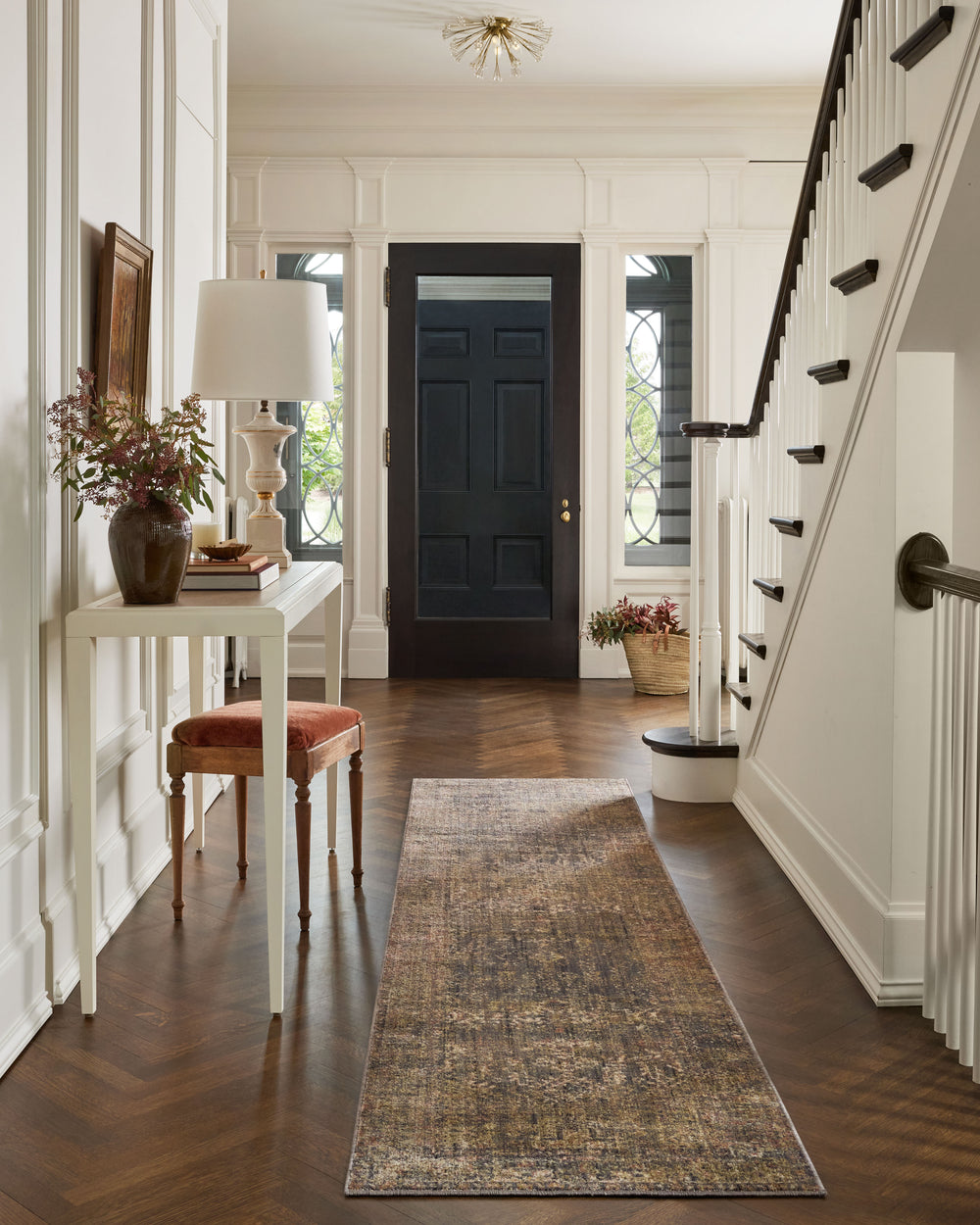 Bru-05 Loloi Bradbury Ink / Multi Rug