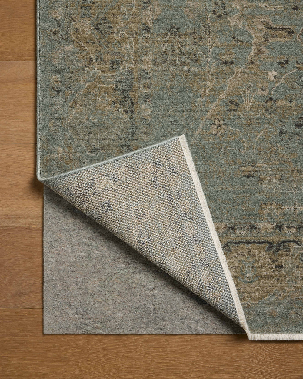 Briar Aqua / Olive Rug (BRR-02)