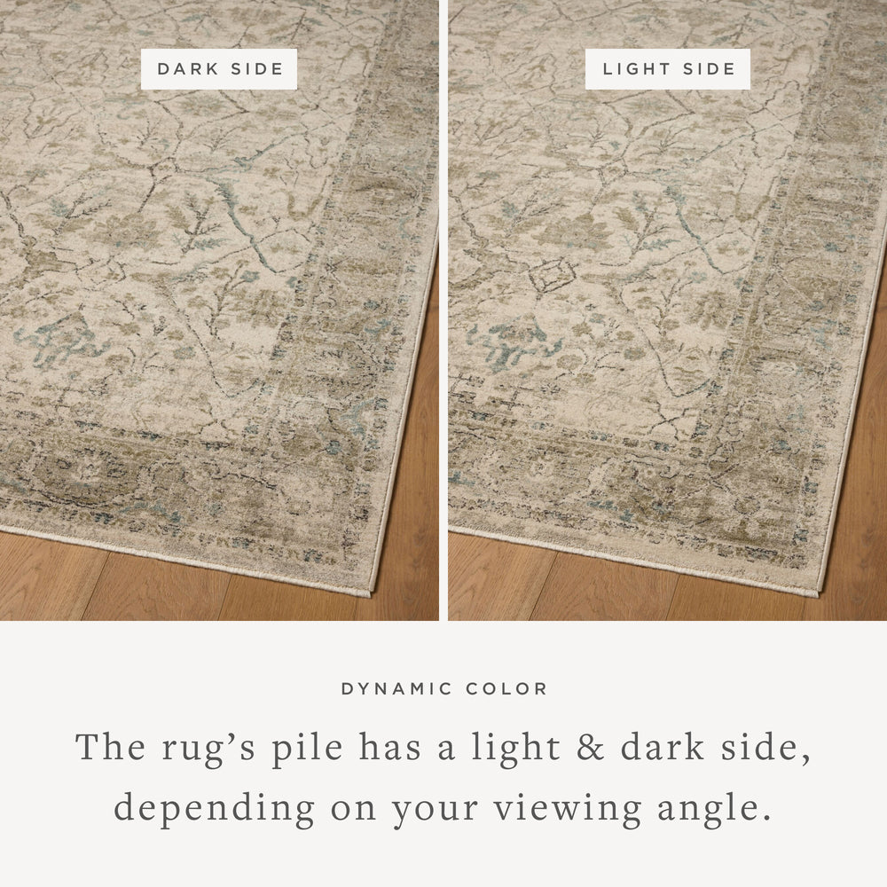 Tapis Briar Ivory / Sage (BRR-02)