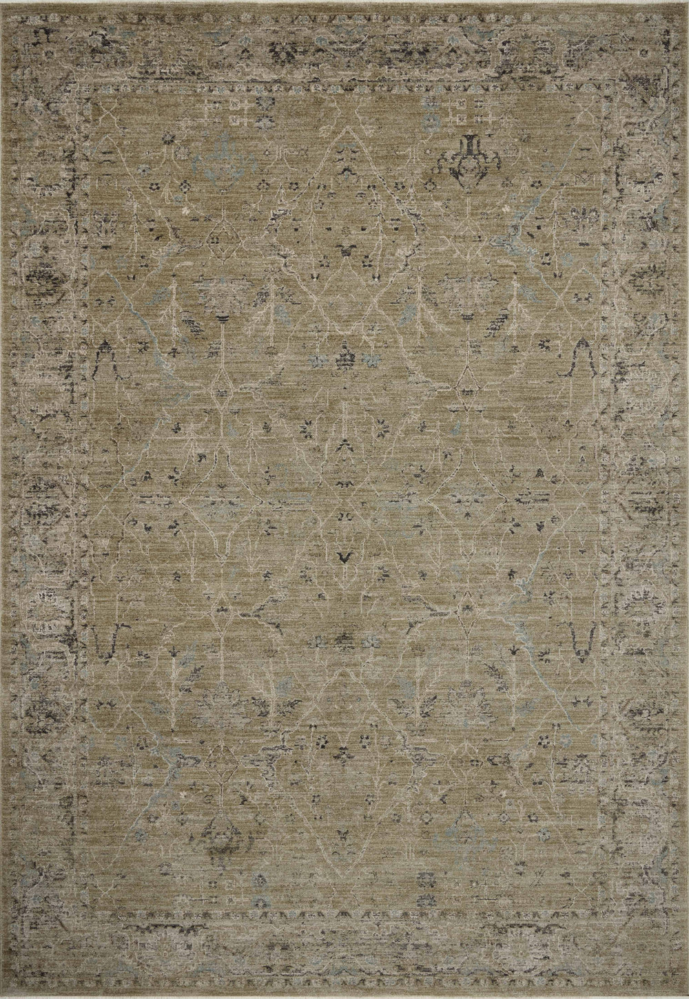 Briar Olive / Stone Rug (BRR-02)