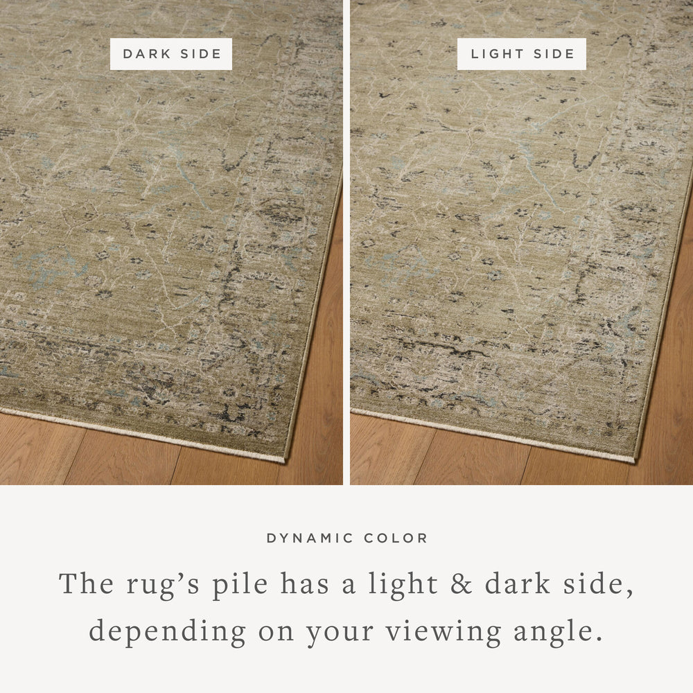 Briar Olive / Stone Rug (BRR-02)