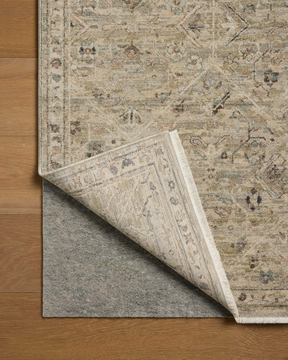 Briar Silver / Moss Rug (BRR-03)