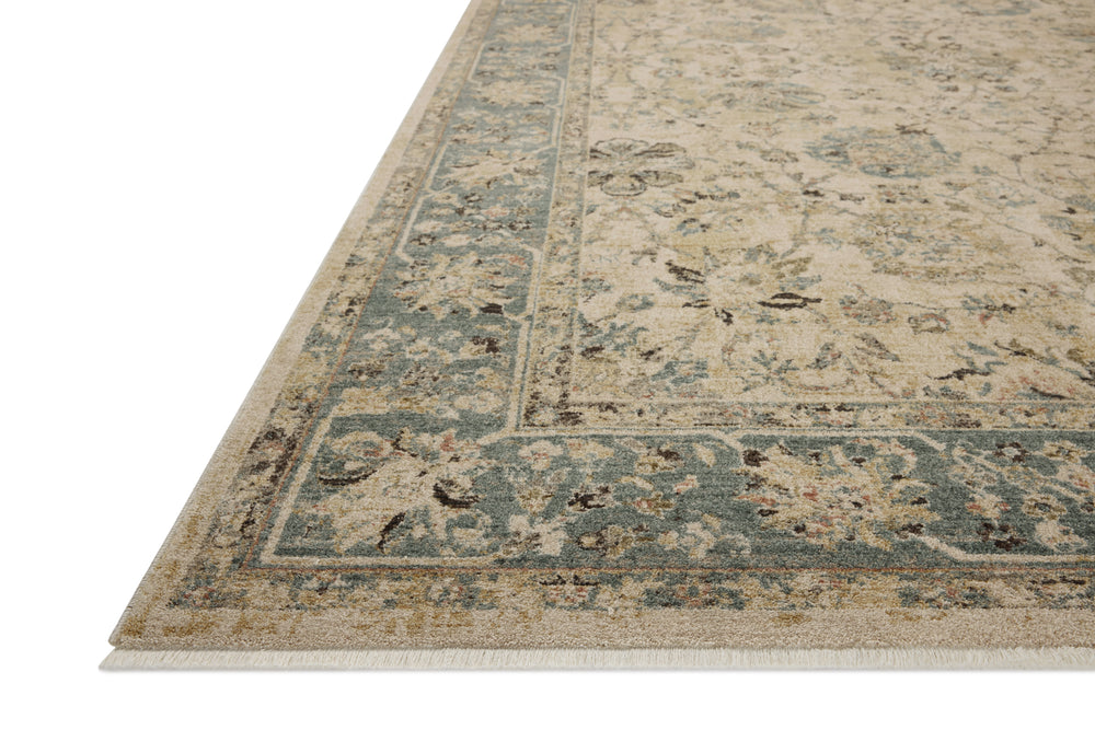 Tapis Briar Ant. Ivoire/Bleu (BRR-05)