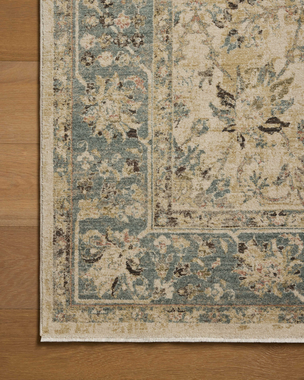 Tapis Briar Ant. Ivoire/Bleu (BRR-05)
