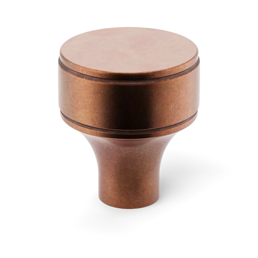 Armac_Martin_Barwick_Knob_Plain_Aged_Copper