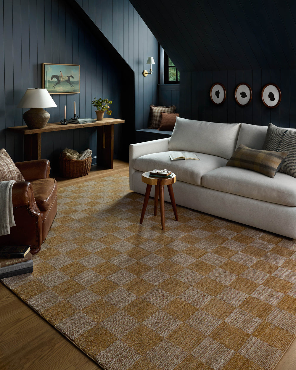 Calvin Apricot / Ivory Rug (CLV-01)