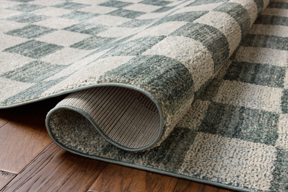 Calvin Blue / Ivory Rug (CLV-01)