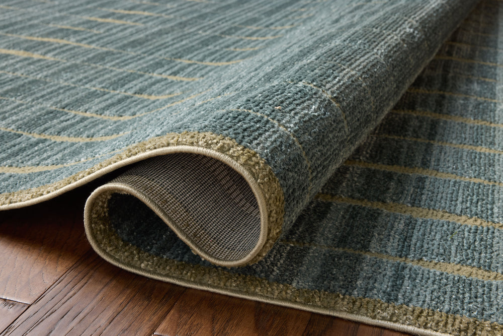 Calvin Ocean / Tapis Olive (CLV-02)